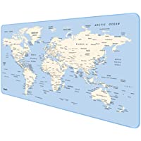 Los mejores  - Anpollo Alfombrilla Gaming 900x400x3mm Alfombrilla Raton Ordenador XXL Alfombrilla Raton Base para Mesa Grande Mapa…